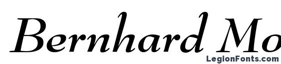 Шрифт Bernhard Modern Bold Italic