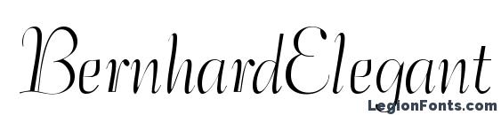 BernhardElegant Regular font, free BernhardElegant Regular font, preview BernhardElegant Regular font
