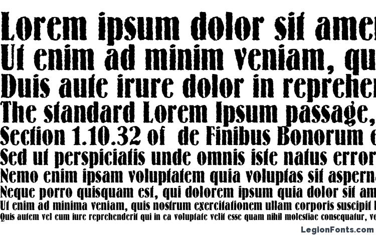 specimens Bernhardroughc font, sample Bernhardroughc font, an example of writing Bernhardroughc font, review Bernhardroughc font, preview Bernhardroughc font, Bernhardroughc font