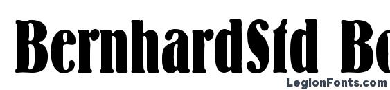 шрифт BernhardStd BoldCondensed, бесплатный шрифт BernhardStd BoldCondensed, предварительный просмотр шрифта BernhardStd BoldCondensed
