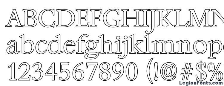 glyphs BernsteinOutline Light Regular font, сharacters BernsteinOutline Light Regular font, symbols BernsteinOutline Light Regular font, character map BernsteinOutline Light Regular font, preview BernsteinOutline Light Regular font, abc BernsteinOutline Light Regular font, BernsteinOutline Light Regular font