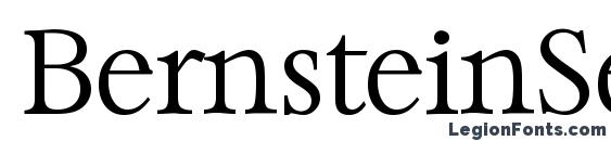 BernsteinSerial Light Regular Font
