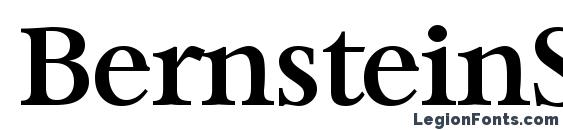 BernsteinSerial Medium Regular Font