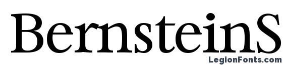 BernsteinSerial Regular font, free BernsteinSerial Regular font, preview BernsteinSerial Regular font