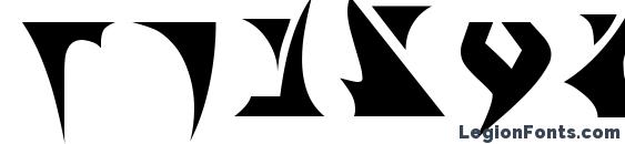 BernyKlingon Font, Number Fonts