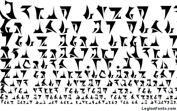 specimens BernyKlingon font, sample BernyKlingon font, an example of writing BernyKlingon font, review BernyKlingon font, preview BernyKlingon font, BernyKlingon font