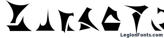 шрифт BernyKlingon, бесплатный шрифт BernyKlingon, предварительный просмотр шрифта BernyKlingon