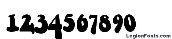 Berthside Font, Number Fonts