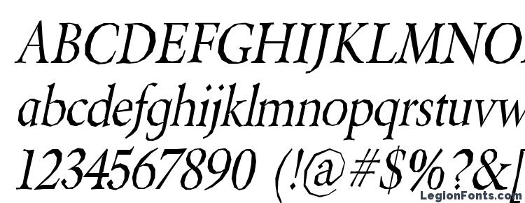 glyphs Berylium Italic font, сharacters Berylium Italic font, symbols Berylium Italic font, character map Berylium Italic font, preview Berylium Italic font, abc Berylium Italic font, Berylium Italic font