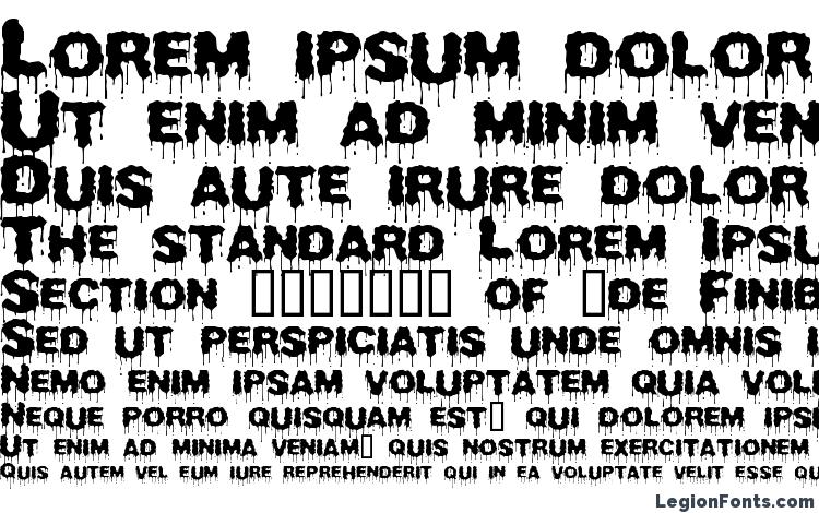 specimens Beurk font, sample Beurk font, an example of writing Beurk font, review Beurk font, preview Beurk font, Beurk font