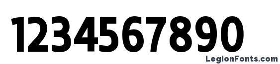 Beval Bold Font, Number Fonts