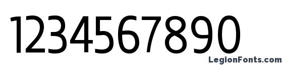 Beval Regular Font, Number Fonts