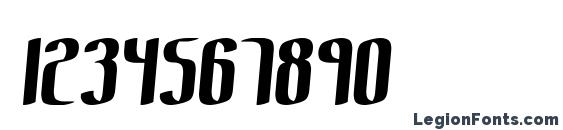 Bewilder Thick BRK Font, Number Fonts