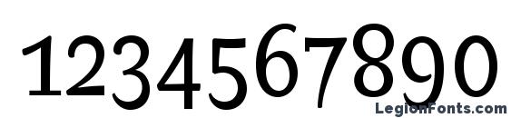 BiblonITCSmallCaps Font, Number Fonts