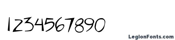 Big Fish Ensemble Font, Number Fonts