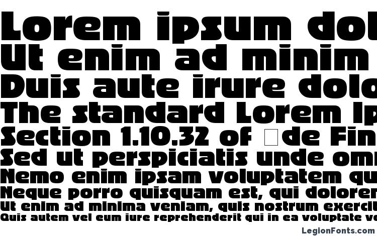 specimens Bigband LT font, sample Bigband LT font, an example of writing Bigband LT font, review Bigband LT font, preview Bigband LT font, Bigband LT font