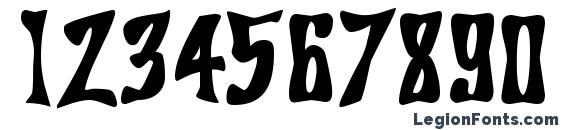BigDaddy Font, Number Fonts