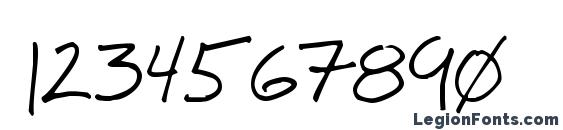 BigMisterC Font, Number Fonts