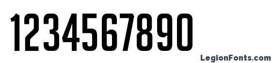 Bignoodletitling Font, Number Fonts