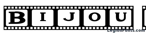 шрифт Bijou JL, бесплатный шрифт Bijou JL, предварительный просмотр шрифта Bijou JL