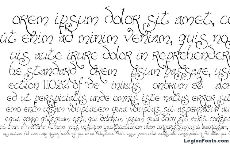 specimens Bilbo hand fine font, sample Bilbo hand fine font, an example of writing Bilbo hand fine font, review Bilbo hand fine font, preview Bilbo hand fine font, Bilbo hand fine font