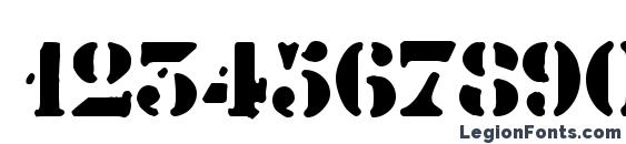 Billiekid Font, Number Fonts