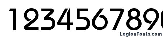 Bimini Normal Font, Number Fonts