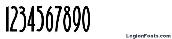 Binner Gothic Font, Number Fonts
