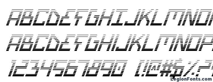 glyphs Bionic Type Grad Italic font, сharacters Bionic Type Grad Italic font, symbols Bionic Type Grad Italic font, character map Bionic Type Grad Italic font, preview Bionic Type Grad Italic font, abc Bionic Type Grad Italic font, Bionic Type Grad Italic font