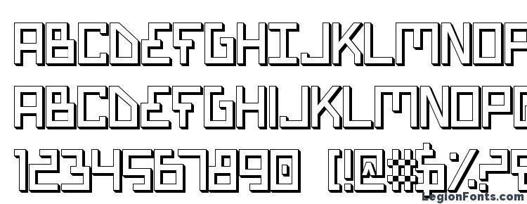 Bionic Type Shadow Font Download Free / LegionFonts