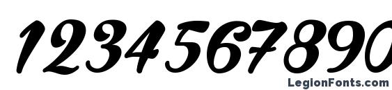 Bira PERSONAL USE ONLY Font, Number Fonts