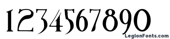 Birmingham Font, Number Fonts
