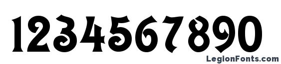Birusa Font, Number Fonts
