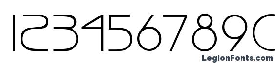 BisonDB Normal Font, Number Fonts