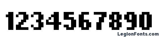 Bit kitbold Font, Number Fonts