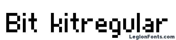 Bit kitregular Font