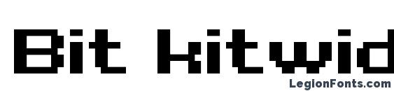 Bit kitwide bold Font