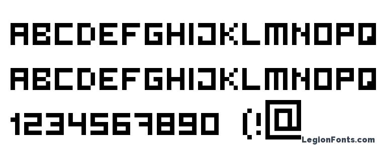 glyphs Bit3 font, сharacters Bit3 font, symbols Bit3 font, character map Bit3 font, preview Bit3 font, abc Bit3 font, Bit3 font