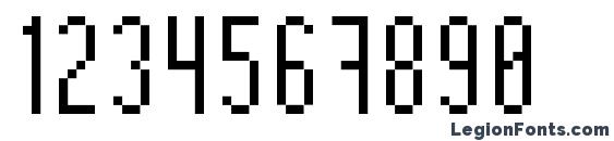 Bithigh Font, Number Fonts