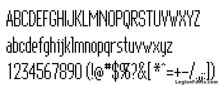 glyphs Bitmap Elite Regular font, сharacters Bitmap Elite Regular font, symbols Bitmap Elite Regular font, character map Bitmap Elite Regular font, preview Bitmap Elite Regular font, abc Bitmap Elite Regular font, Bitmap Elite Regular font