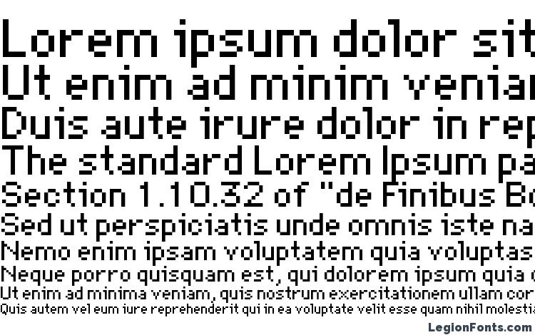 specimens Bitmap Regular font, sample Bitmap Regular font, an example of writing Bitmap Regular font, review Bitmap Regular font, preview Bitmap Regular font, Bitmap Regular font