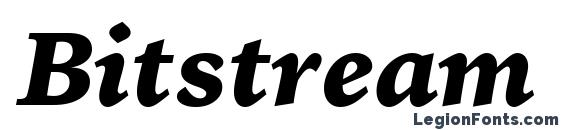 Bitstream Iowan Old Style Black Italic BT Font