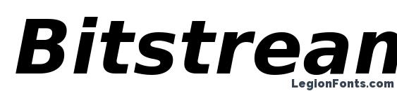 Bitstream Vera Sans Bold Oblique Font
