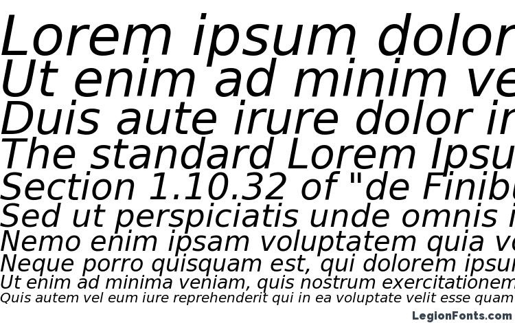 specimens Bitstream Vera Sans Oblique font, sample Bitstream Vera Sans Oblique font, an example of writing Bitstream Vera Sans Oblique font, review Bitstream Vera Sans Oblique font, preview Bitstream Vera Sans Oblique font, Bitstream Vera Sans Oblique font