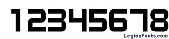 Bixby Regular DB Font, Number Fonts