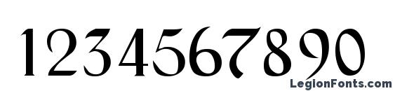 Black Regular Font, Number Fonts