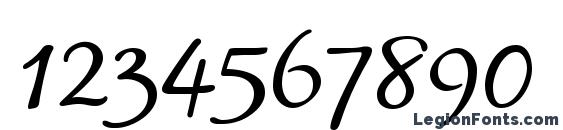 BlackJackRegular Font, Number Fonts