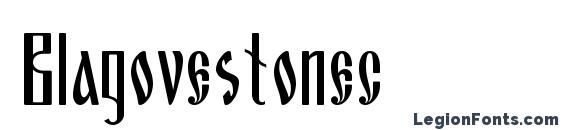 Blagovestonec Font
