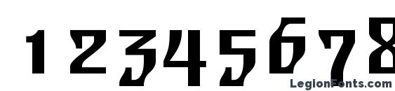 Blagovestsevenc Font, Number Fonts