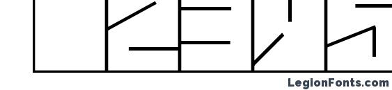 Blaise 1.1 Font, Number Fonts